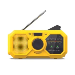 Emerson Emergency Am/Fm Radio W Weather Band & Power Bank