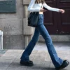 GOUB - High-Waist Washed Bootcut Jeans - Image 7