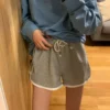 monroll - Contrast Trim Shorts - Image 2