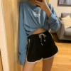 monroll - Contrast Trim Shorts