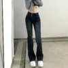 Sosana - High Waist Skinny-Fit Bootcut Jeans - Image 8
