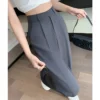 Jaqmine - High Rise Plain Wide Leg Suit Pants (Various Designs) - Image 11