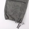 Puffie - Low Rise Camo Print Wide Leg Cargo Pants - Image 8