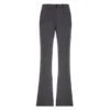 Genrovia - Low Rise Plain Flared Suit Pants - Image 5