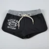 Genrovia - Low Rise Lettering Print Panel Sweat Shorts - Image 6
