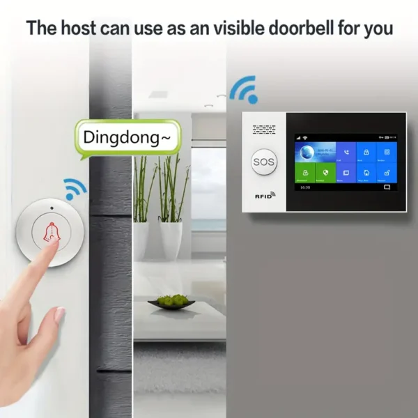 WiFi+GSM/4G Home Smart Alarm Security System Kit - Image 2