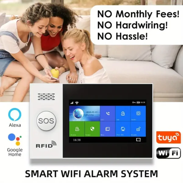 WiFi+GSM/4G Home Smart Alarm Security System Kit - Image 12