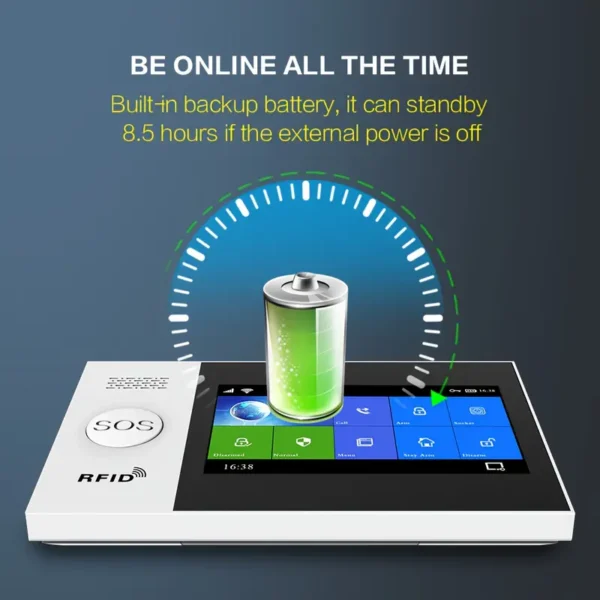 WiFi+GSM/4G Home Smart Alarm Security System Kit - Image 16